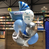 Фонтан на рождение Мальчик