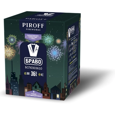 Фейерверк "Браво" - Цена: 3 476 р. - Фото 1