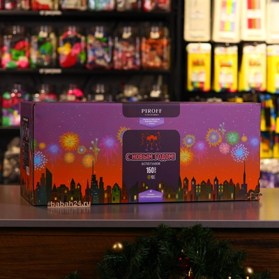 Фейерверк "С Новым годом!" - Цена: 23 727 р. - Фото 1