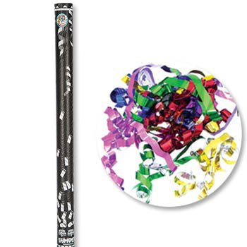 Хлопушка с серпантином и разноцветным конфетти, 80 см - Цена: 360 р. - Фото 1