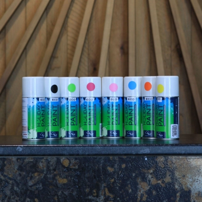 Краска меловая флуоресцентная розовая аэроз. 210мл - Цена: 590 р. - Фото 1