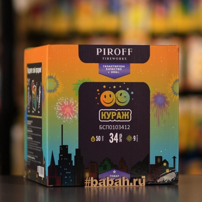 Фейерверк "Кураж" - Цена: 6 510 р. - Фото 1