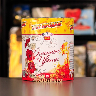 Фейерверк "Огненные цветы" - Цена: 2 451 р. - Фото 1