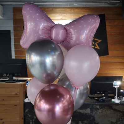 Фонтан с Бантом, на рождение малыша - Цена: 2 410 р. - Фото 1