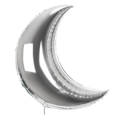 Полумесяц 32" фольгированный - Цена: 200 р. - Фото 1