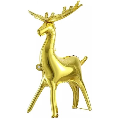 Шар ходячий Олень золотой - Цена: 350 р. - Фото 1