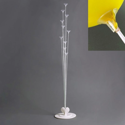 "Стойка для воздушных шаров с подставкой на 11 шаров, Н=100см" - Цена: 450 р. - Фото 1