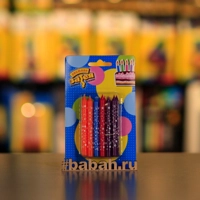 Свечи для торта звезды 8 см