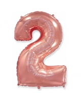 Цифра 2 золото