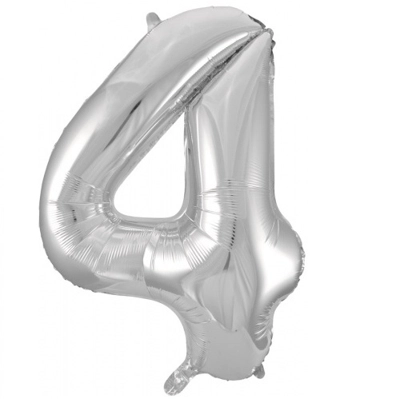 Цифра 4 серебро - Цена: 400 р. - Фото 1