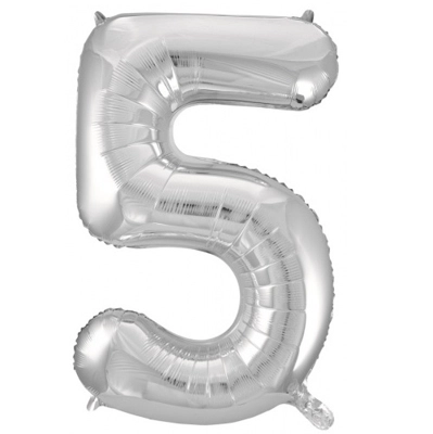 Цифра 5 серебро - Цена: 400 р. - Фото 1