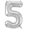 Цифра 5 серебро - Цена: 400 р. - Фото 1
