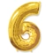 Цифра 6 золото - Цена: 400 р. - Фото 1