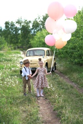 Детский фотопроект с воздушными шарами - Фото 6